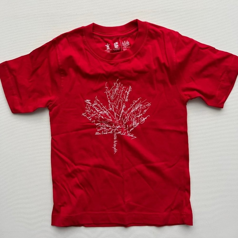 Cheerios Kids Vancouver 2010 Youth  Kids Tee Red ( S )